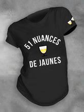 T-shirt imprimé France 51  of Yellow pour femme